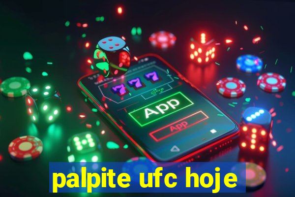 palpite ufc hoje